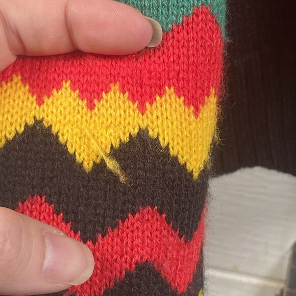 Holiday Time Ugly Christmas Sweater Women's S (4-6) Black Feliz Navidad Tacos - Picture 8 of 8